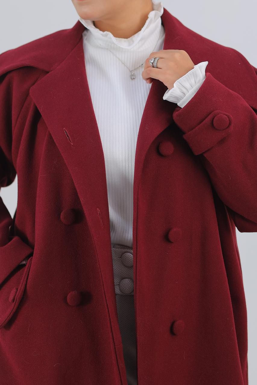 Burgundy Coat