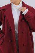 Burgundy Coat
